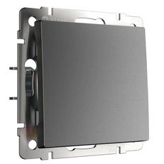 Изображение Выключатель одноклавишный проходной (графит матовый) W1112064